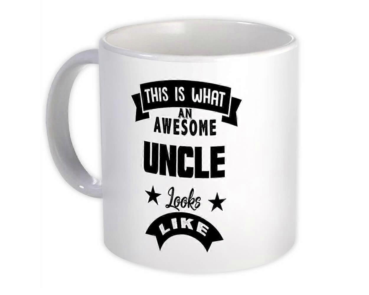 11oz Double-Sided Uncle Mug