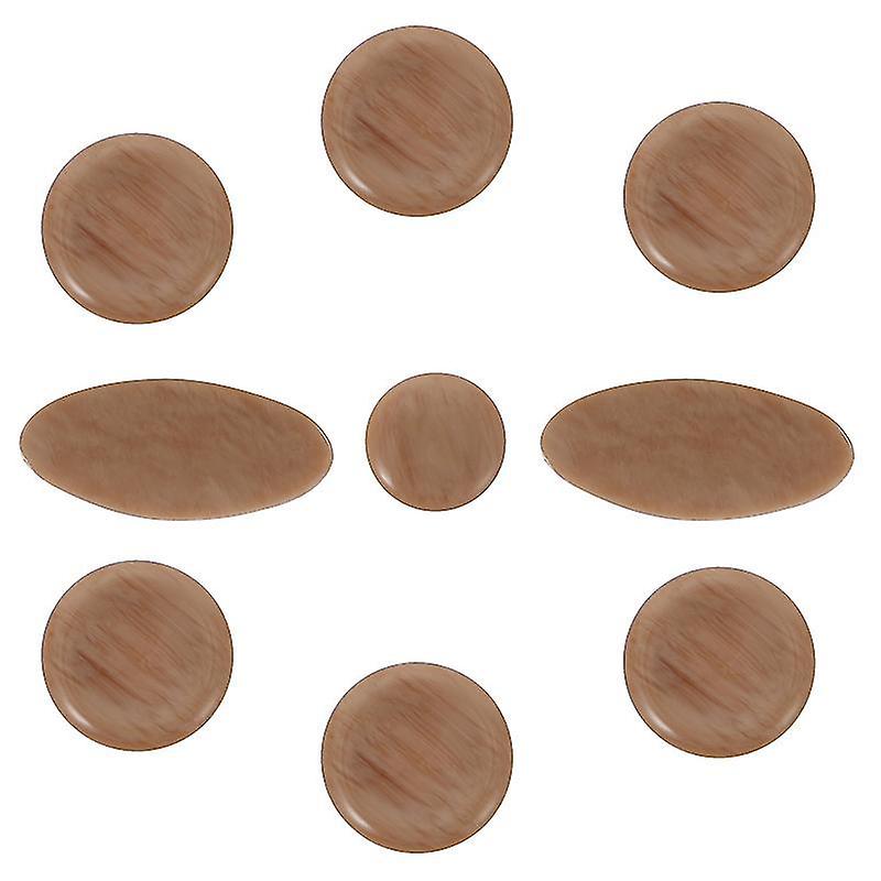 2.5X1x0.2cm Khaki Saxophone Small Parts 9pcs Saxophone Buttons Buckle Piston Buttons Saxophone Music