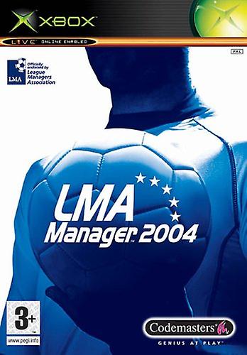 LMA Manager 2004 (Xbox) - PAL