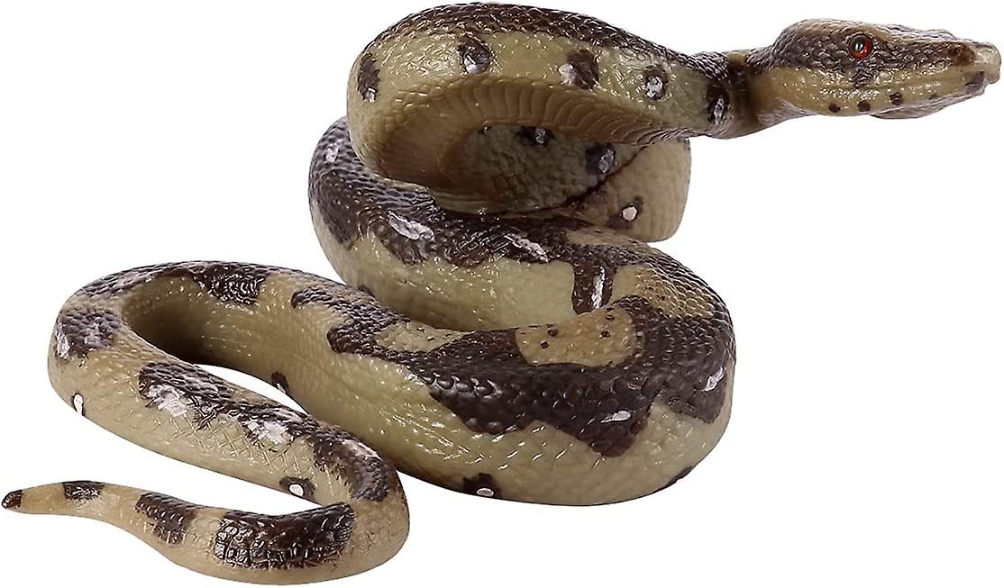 2024 Real Snake Toys High Simulation Rubber Fake Snake Toy Python Model ...