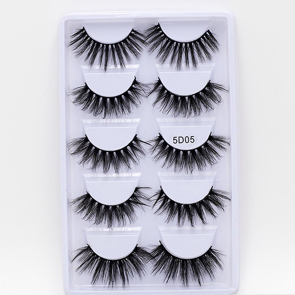 Faux  Eyelashes Extensions Multiple Styles Soft Delicate Lashes Easy To Pinch Reusable