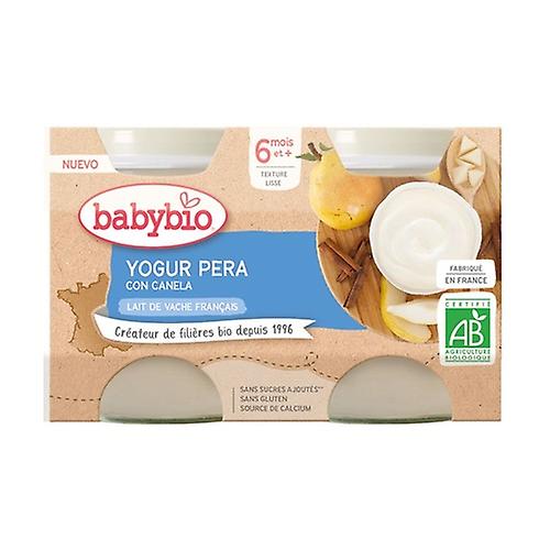 cow pear yogurt 2 units of 130g