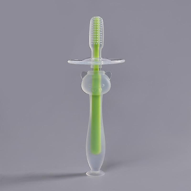 Green Soft Safe Bendable Toothbrush Training