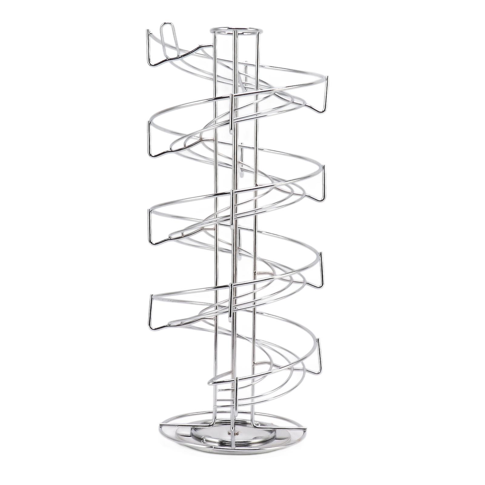 Coffee Capsule Holder 360 Degree Rotating Space Saving 40Pcs Coffee Pod Egg Storage Rack for Dolce Gusto