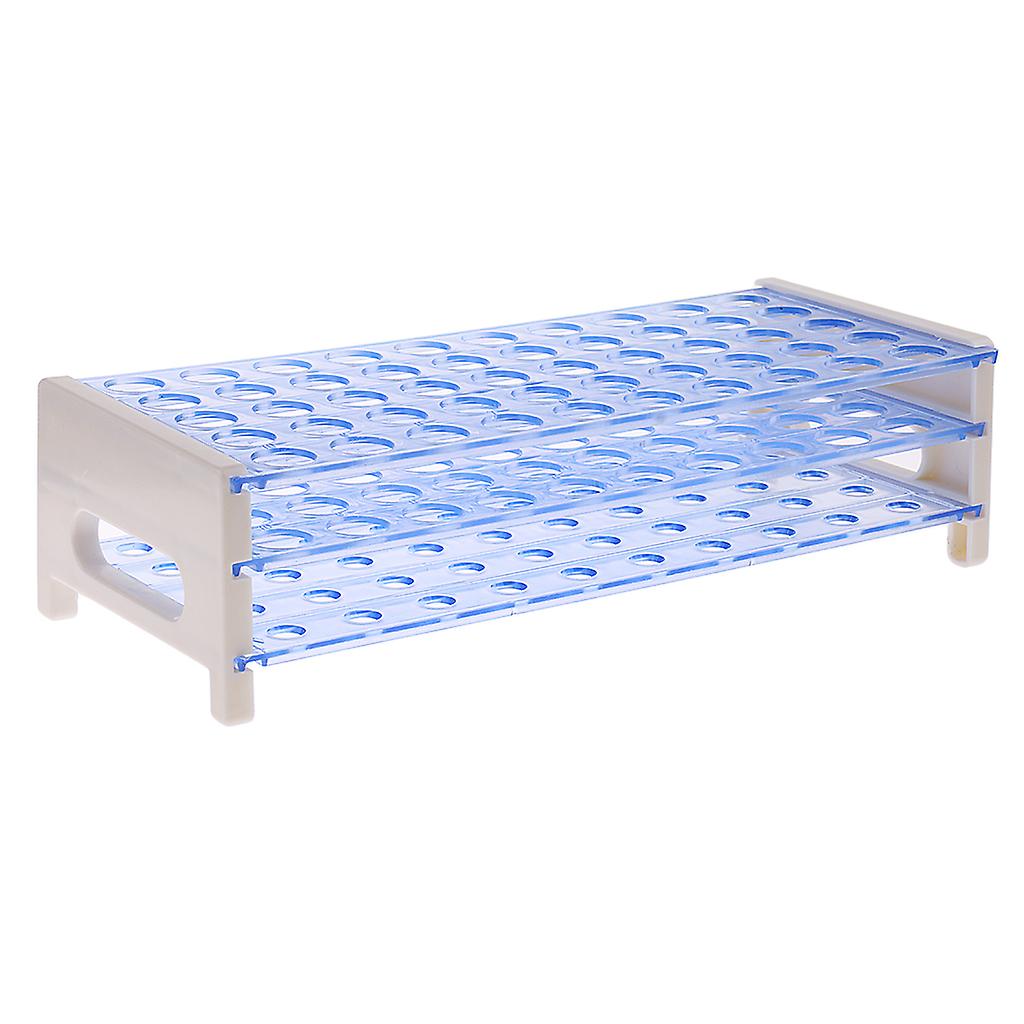 Plastic Test Tube Rack 16mm Three Layers Laboratory Test Tube Stand Holder