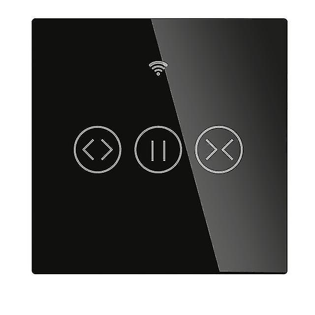 Wifi Rf433 Smart Touch Curtain Roller Blinds Motor Switch Tuya Smart Life App Remote Control Works With Alexa Google Home