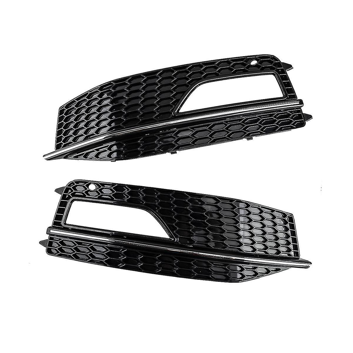 8k0807682 8k0807681 Fog Light Grille Bumper Fog Light Frame Car For A4 B8 S4 2013-2015