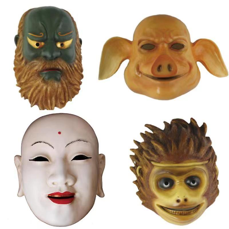 Journey To The West With The Four Apprentices Mask