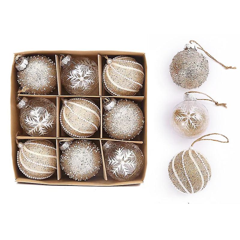 Christmas Gift Xmas Creative Design Ball Venue Layout Ornament Ball Ball