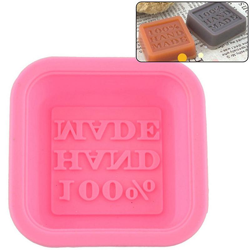 1pc Silicone Square Handmade Soap Mold Diy Cold Soap Making Tools Cake Mold
