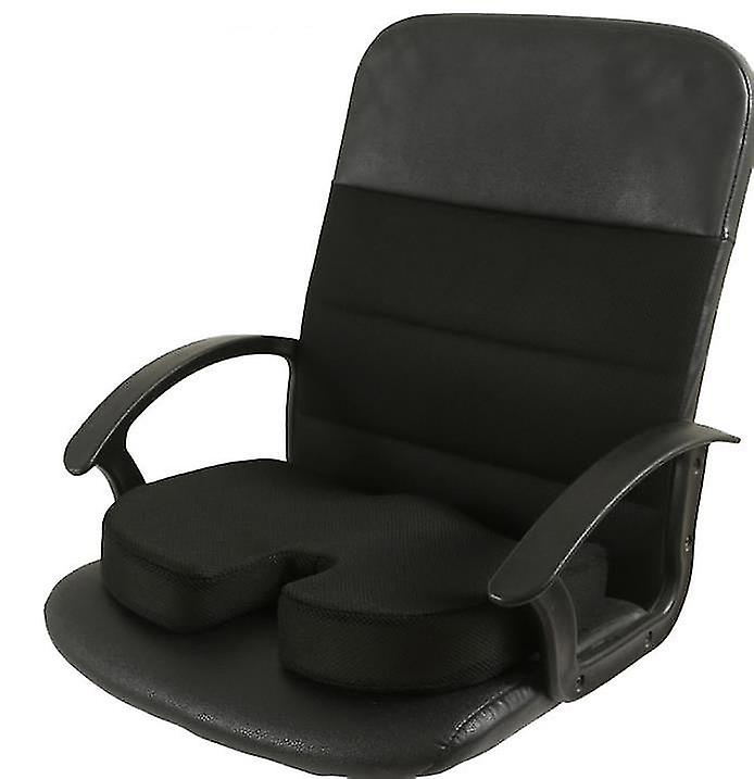 Svart Memory Foam Setepute For Bilseter, Hjemmekontor & Reisepute Az20139