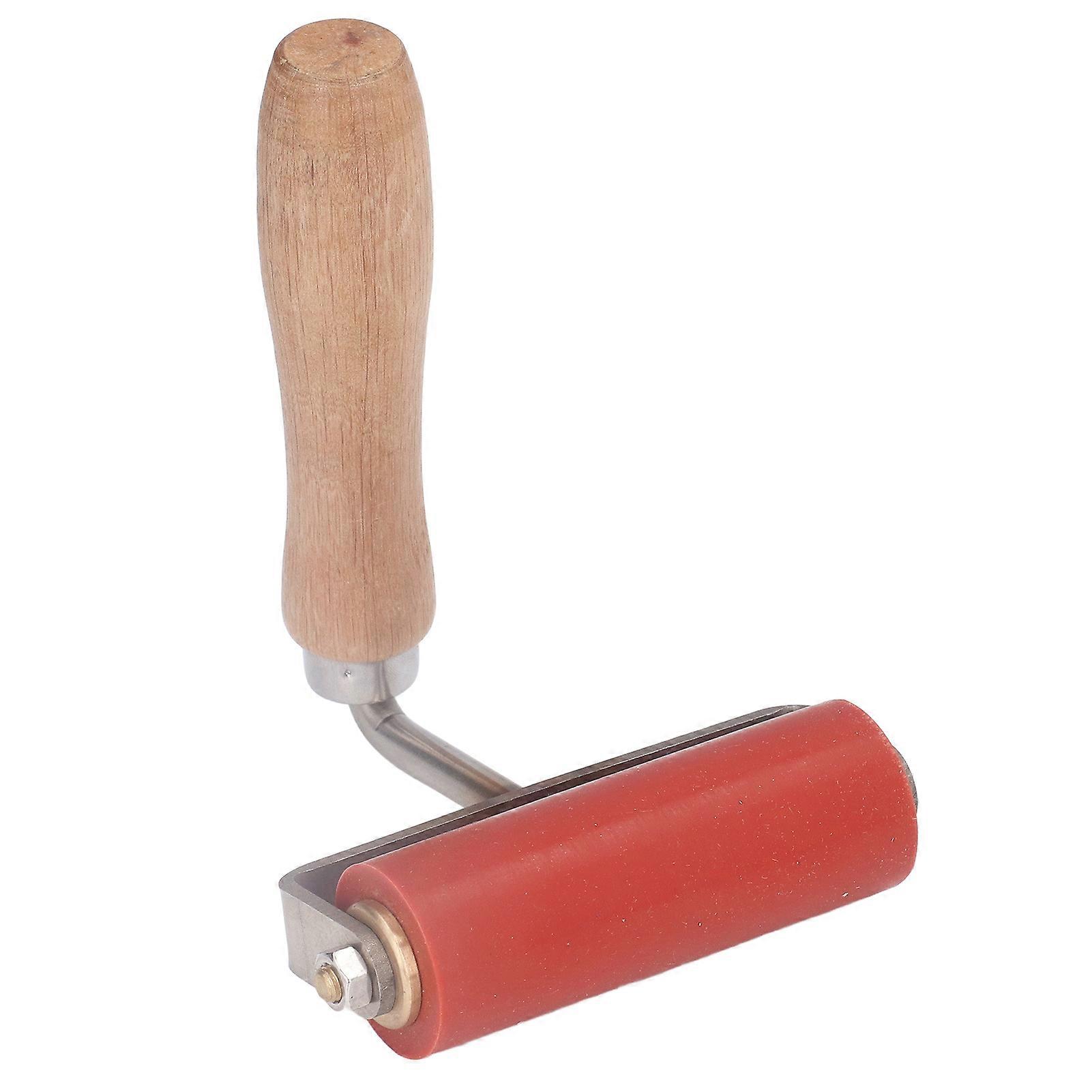 90mm Silicone Pressure Roller 75° Curved Heat Resistant Handheld Pressure Roller for Welding