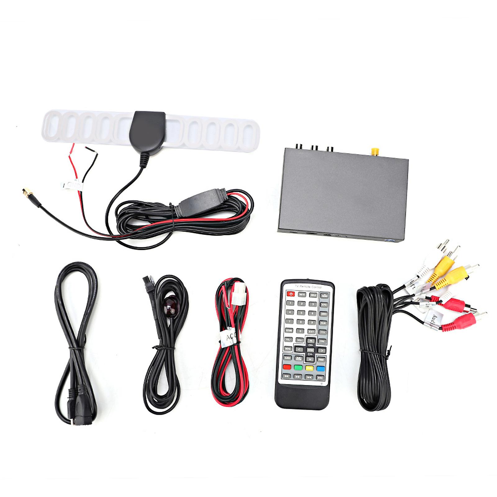 H.265 digital tuner box for portable TV with remote