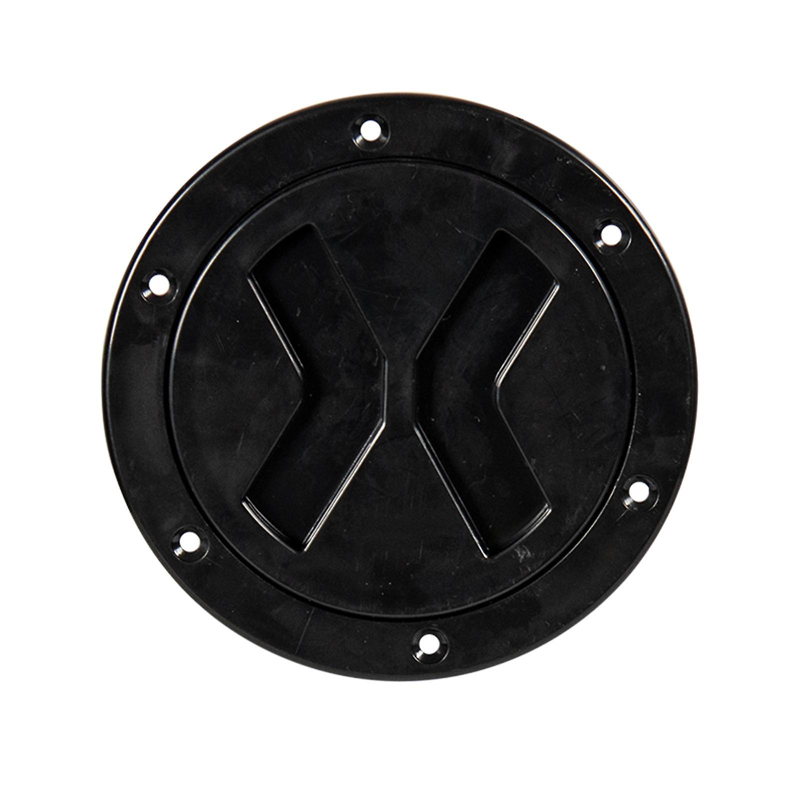 Boat 4 inch Access Port Hatch Cover Out Deck Plate for ABS Material White