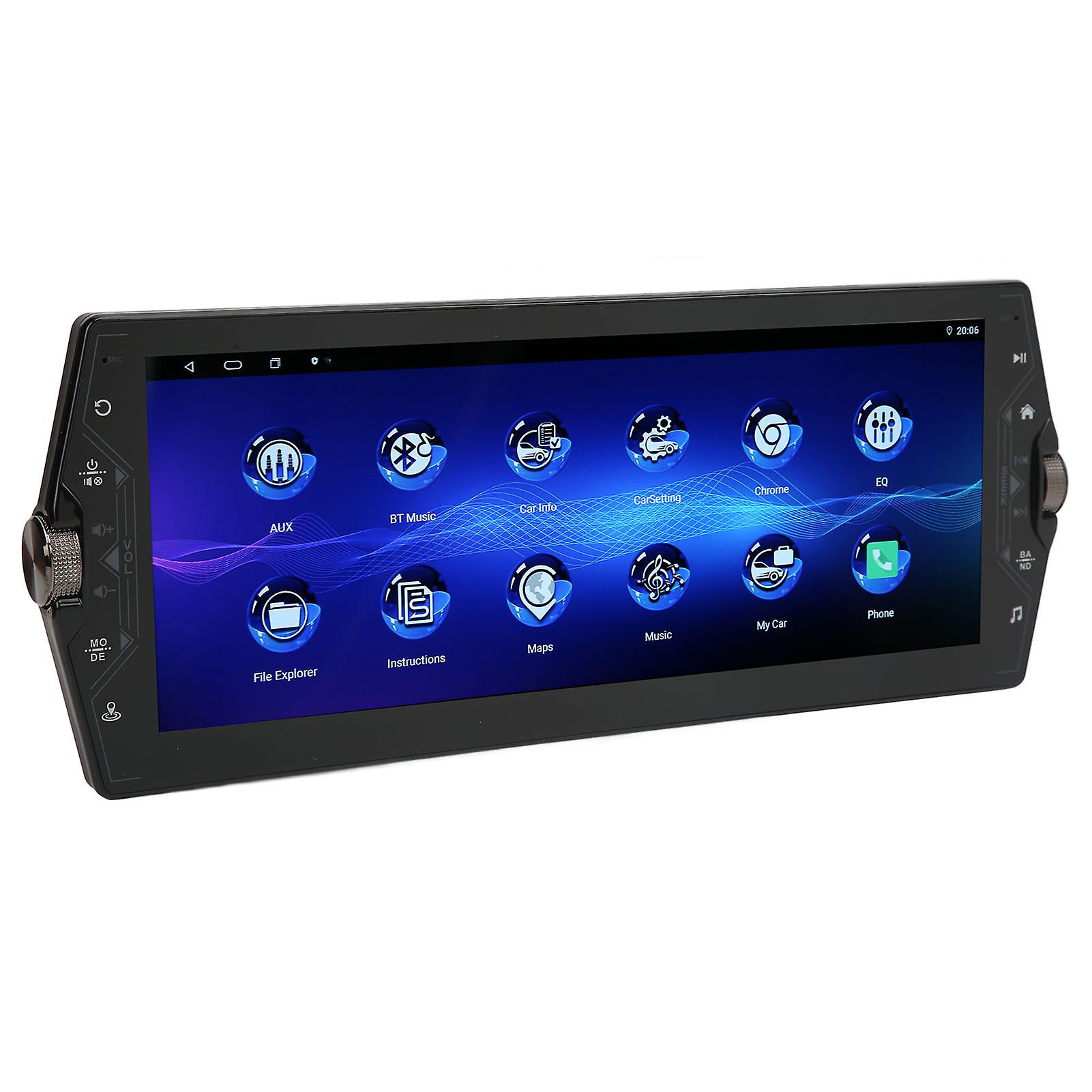 12.3in Car Navigator 2DIN Multimedia Music Video Player Quad Core Universal for Android 11 System 4G RAM 64G ROM