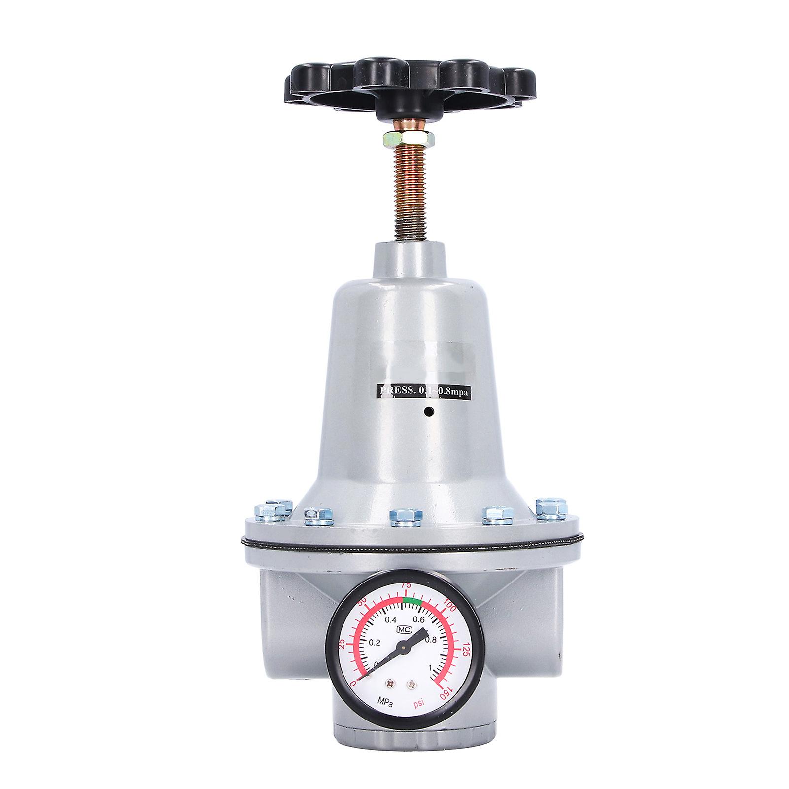 Air Pressure Reducing Valve Pneumatic Source Processor Regulator with Gauge 0.05‑0.63MPaQTY‑25 G1
