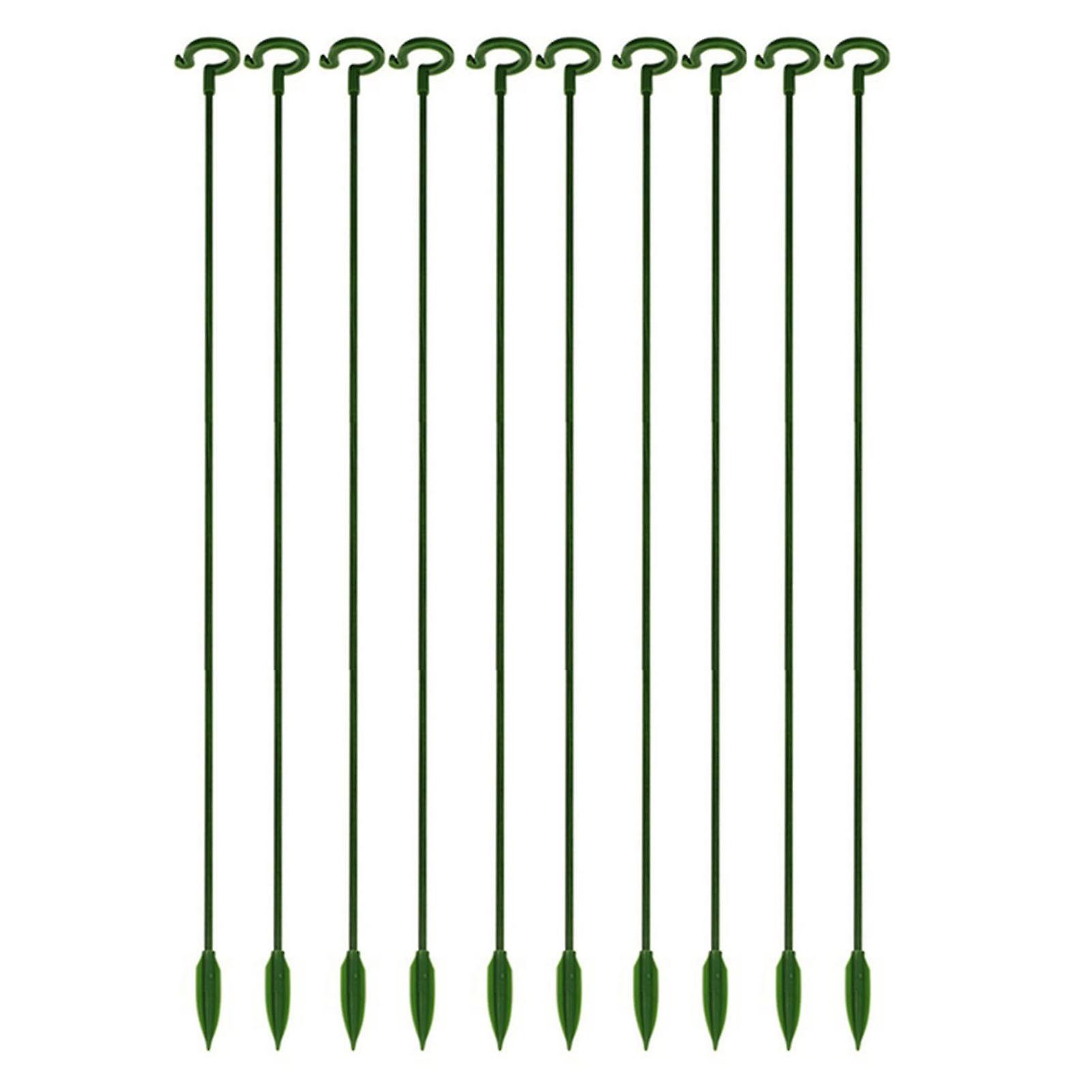 Plants Support Stake Fiberglass Garden Single Stem Support Ring for Plant Flower