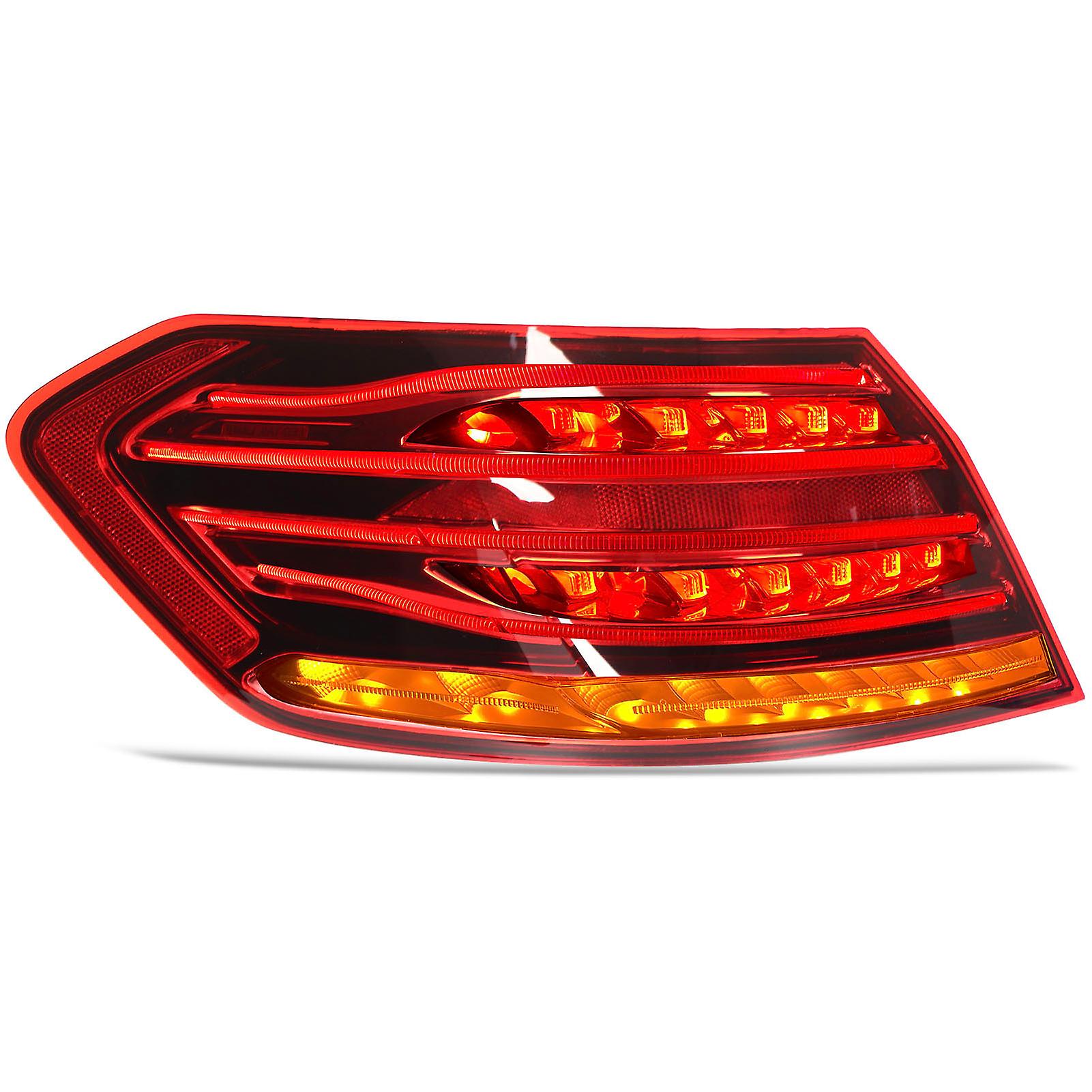 Left Outer Side LED Tail Lights A2129060703 Bright Light Fit for E‑Class W212 Sedan Facelift 2014‑2016 