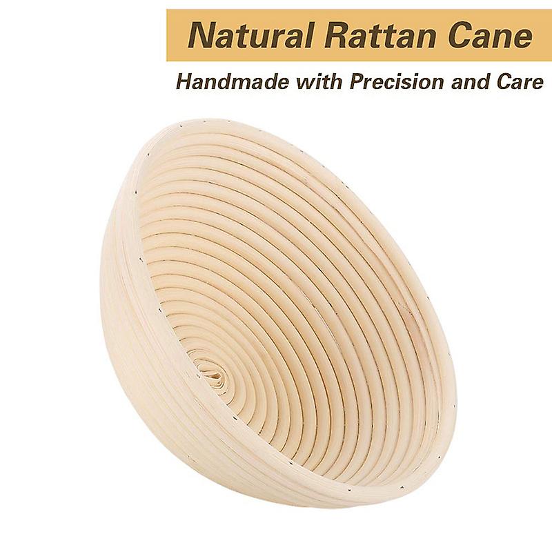 Bread Proofing Basket Sourdough Proofing Bowl Multi-purpose Vine Woven Basket for Making Bread