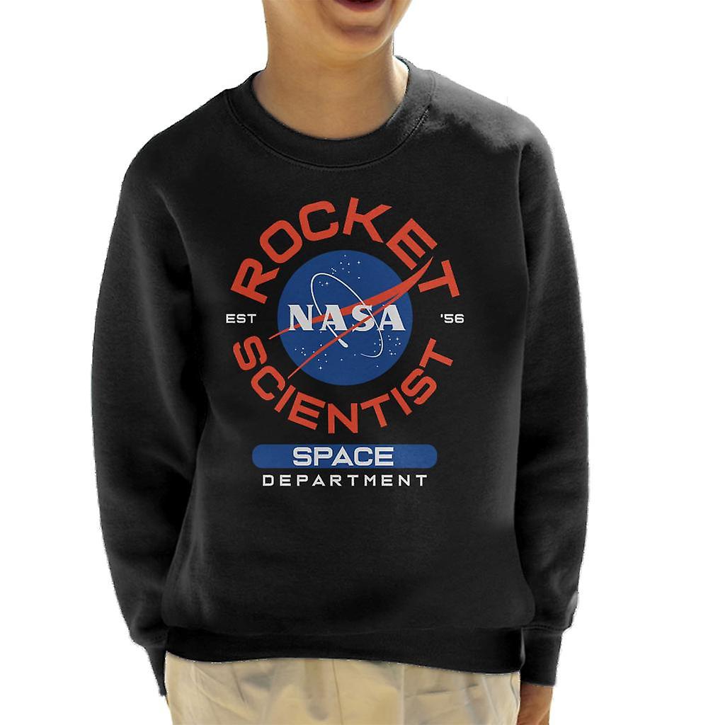 NASA Space Department Rocket Scientist Kid's Sweatshirt