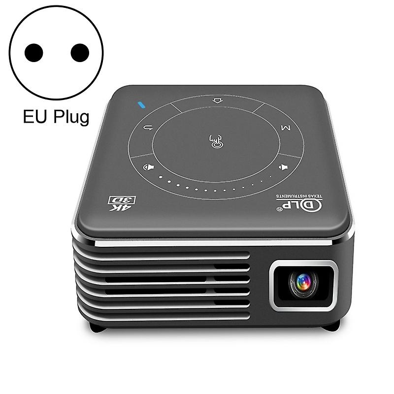 P11 854x480 DLP Mini Smart Projector, Android 9.0, EU Plug EU Plug