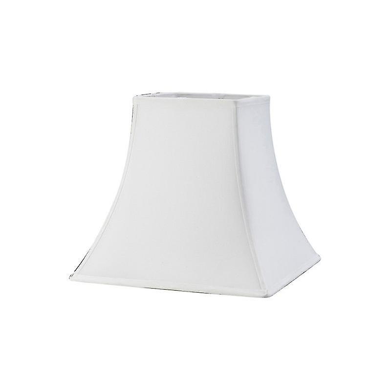 Contessa 30.5 Square Stoff Lampenschirm Weiß