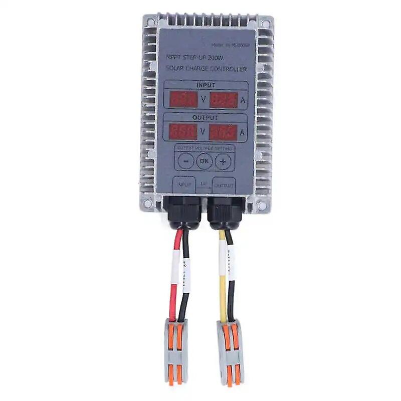 Solar Battery Charge Controller Boost Voltage Adjustable MPPT Waterproof With Display 24-85V Solar Charge Regulator~9128