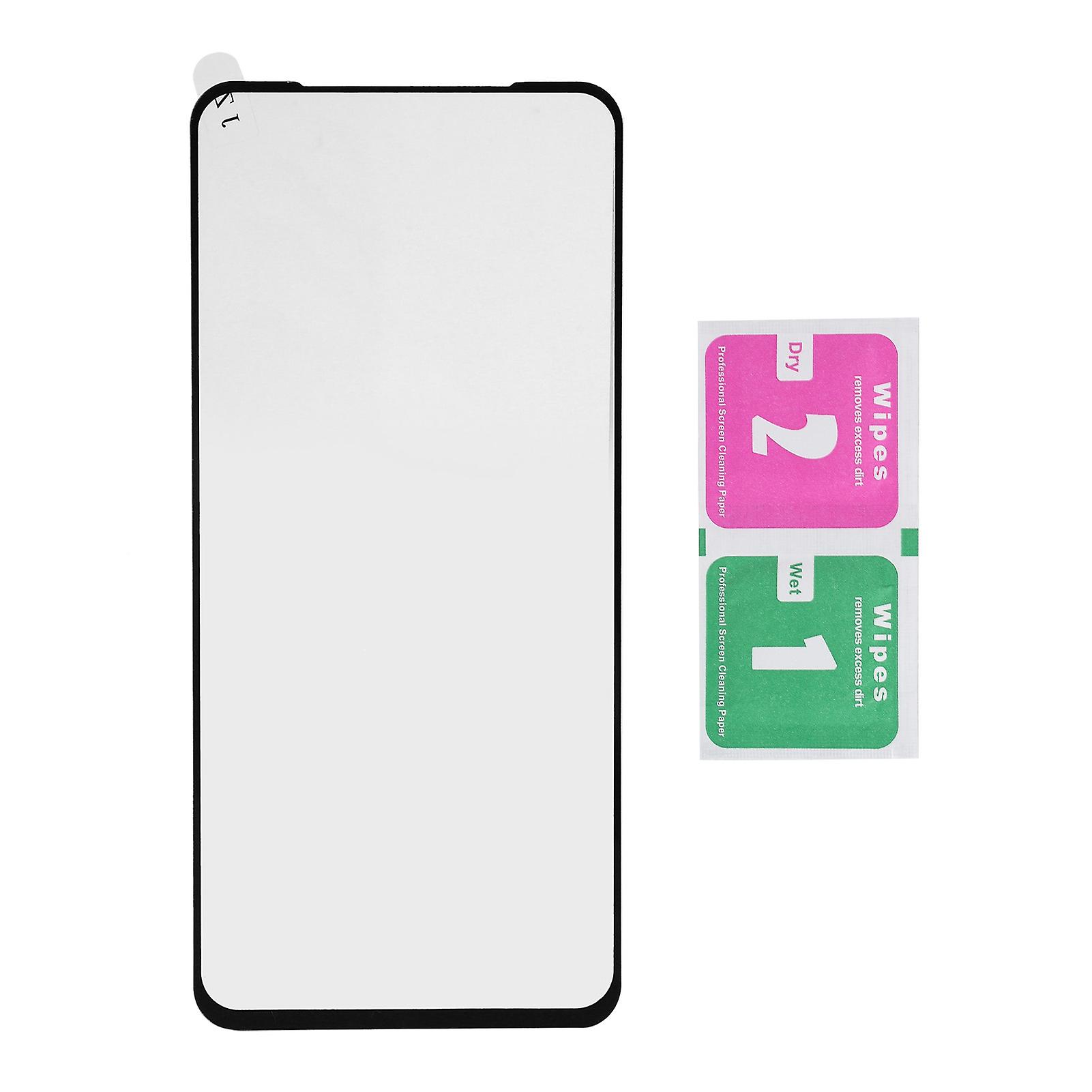 Redmi 10X Full Cover Tempered Glass Screen Protector - Black