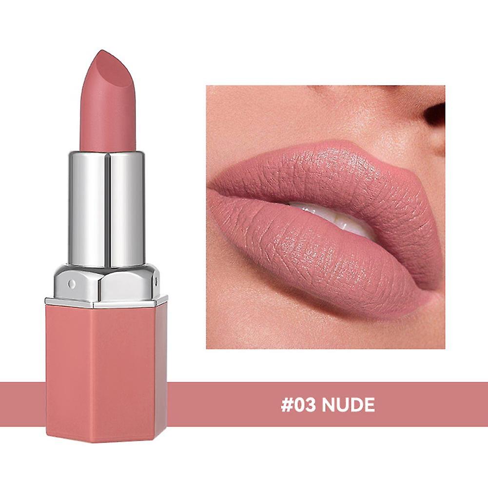 Long-Lasting Matte Lipstick with Comfortable Creamy Texture in Multiple Shades 3.5g