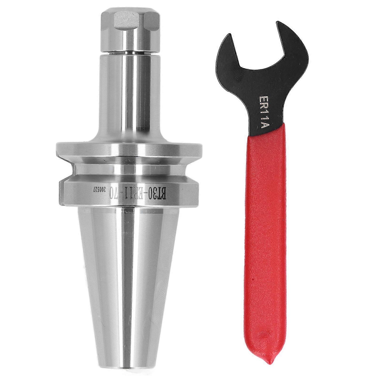BT30-ER11-70 CNC Tool Holder 0.005mm High Accuracy Machining Center Milling Arbor BT30‑ER11‑70 with Wrench
