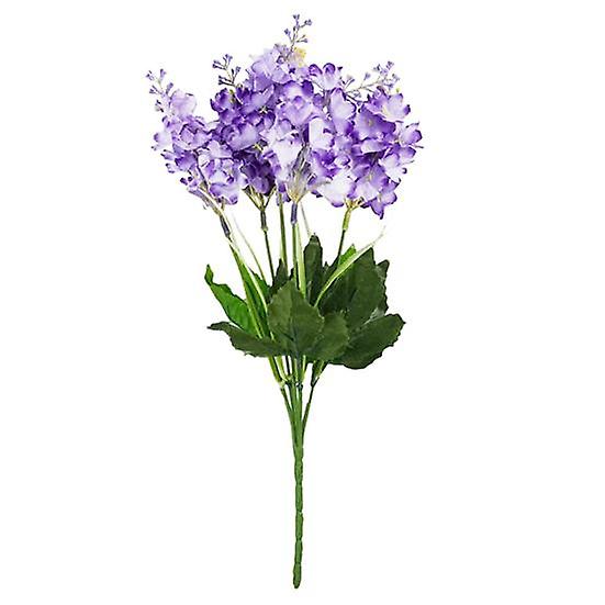 Simulation Hyacinth Vivid Fresh-keeping Pretty Practical Fake Hyacinth Blossom Bunch for Balcony