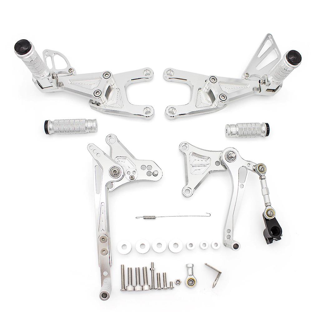 2023 für benelli tnt125 tnt 2018 2022 2013-2017 Motorrad fahrer Beifahrer Fußrasten Rest Set Pedal Fuß stütze hinten gesetzt