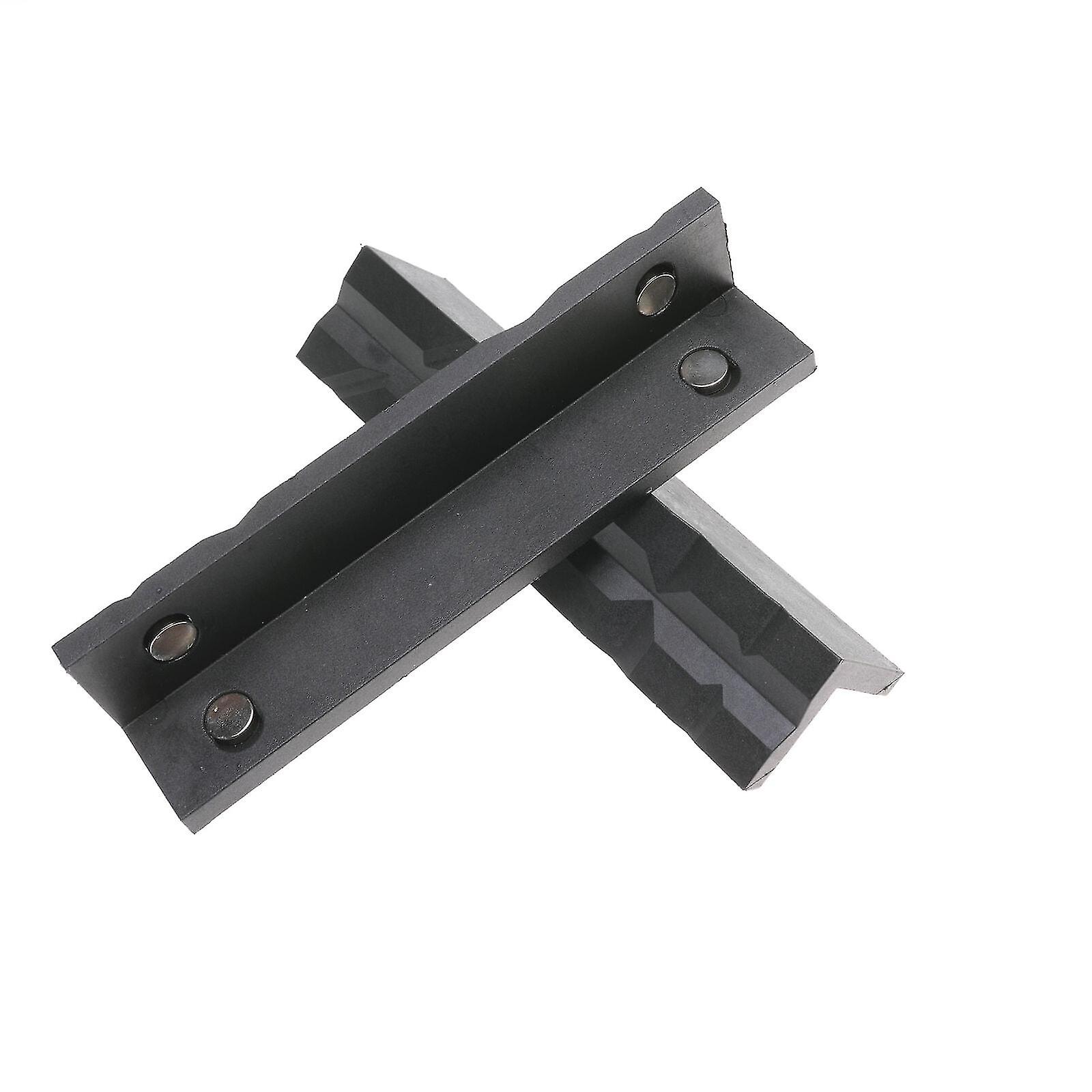 6" Vise Jaws Pads with magnetic, Soft Vice Jaws Cover, Multi-Purpose Protector for Any Metal Bench Vice