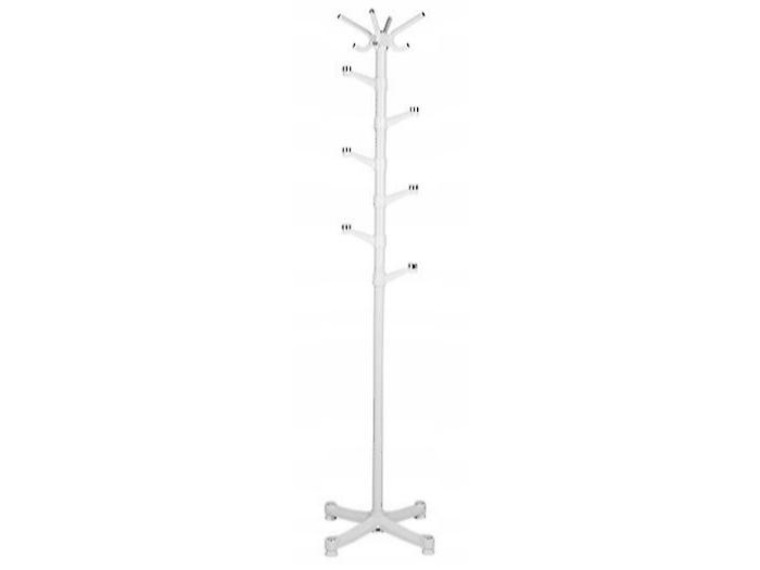 Standing coat hanger, white