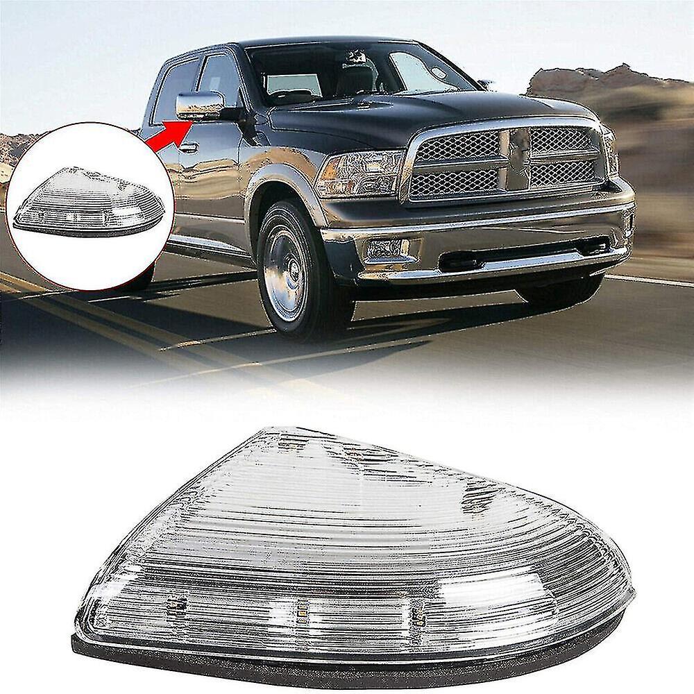 Front Driver & Passenger Side Led Mirror Turn Signal Light For 2009-2014 Dodge Ram 1500 2500 68064948aa & 68064949aa-Good