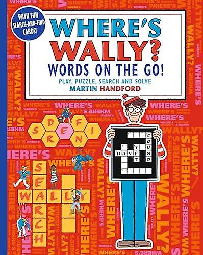 Wheres Wally Words On The Go Play Puzzle Search And Solve by Martin Handford Paperback