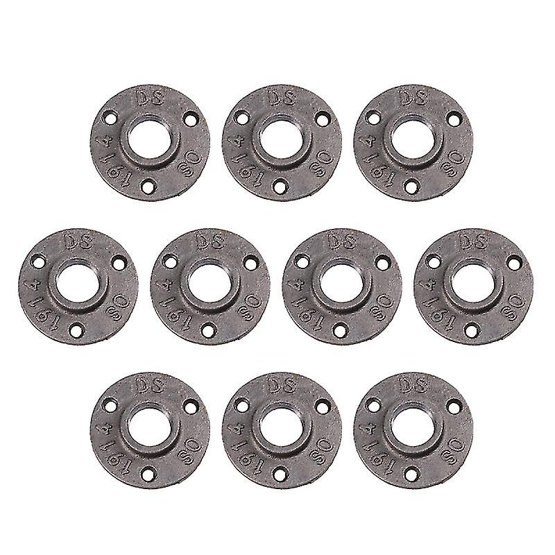 10pcs Malleable Floor Flange