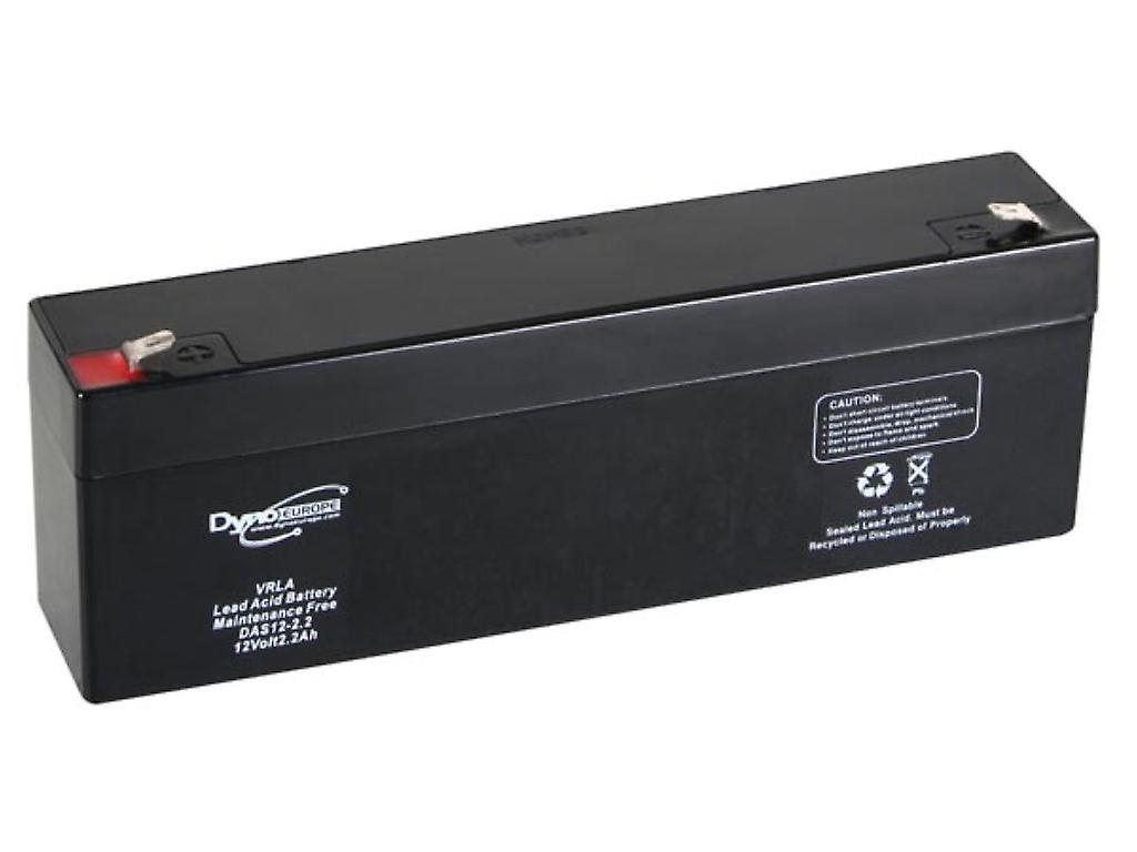 Dyno Europe LOOD-ZUUR-ACCU 12 V - 2.2 Ah 177.5 x 34 x 66 mm