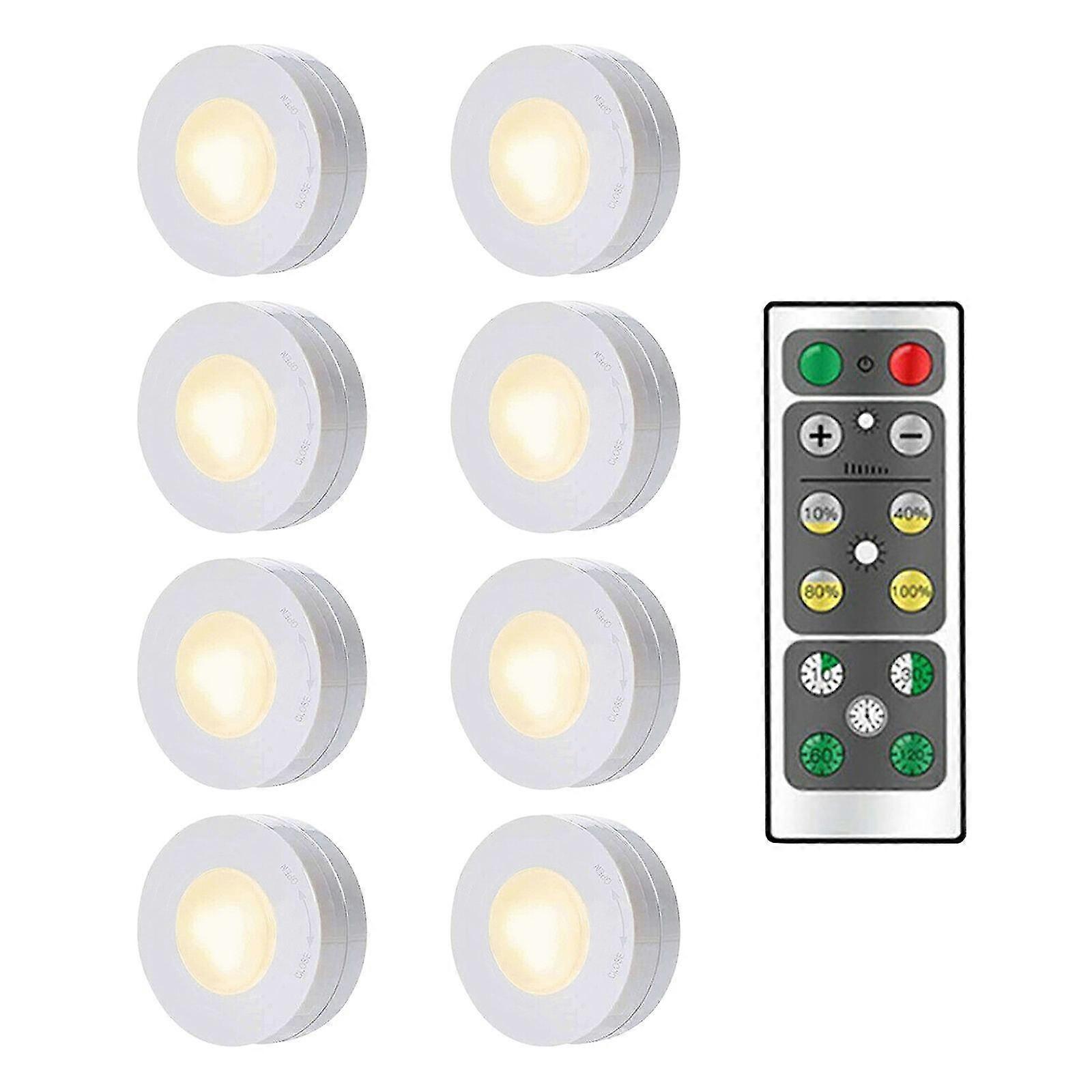 Dimming Timing Cabinet Light Wireless Remote Control Cabinet Light Night Light