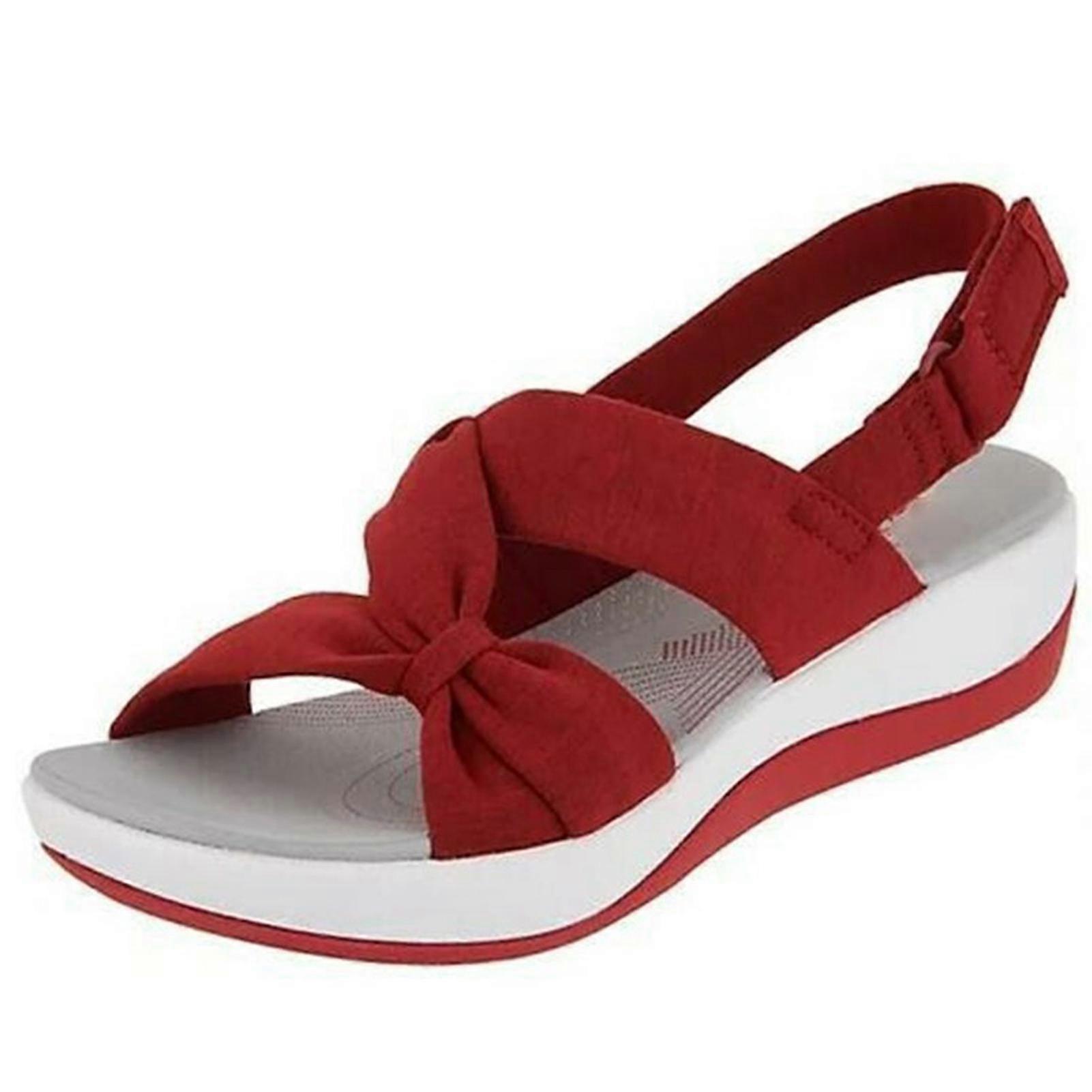 Women's Summer Walking Sandals Ankle Strap Shoes Comfortable