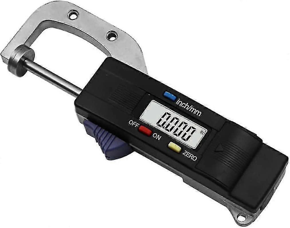 Digital tykkelse måler 0-25mm tykkelse wire tester for jernholdig metall måling