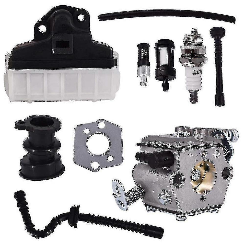Carburetor Kit Fits Compatible Stihl Carb Intake Hose Spark Kit Replace