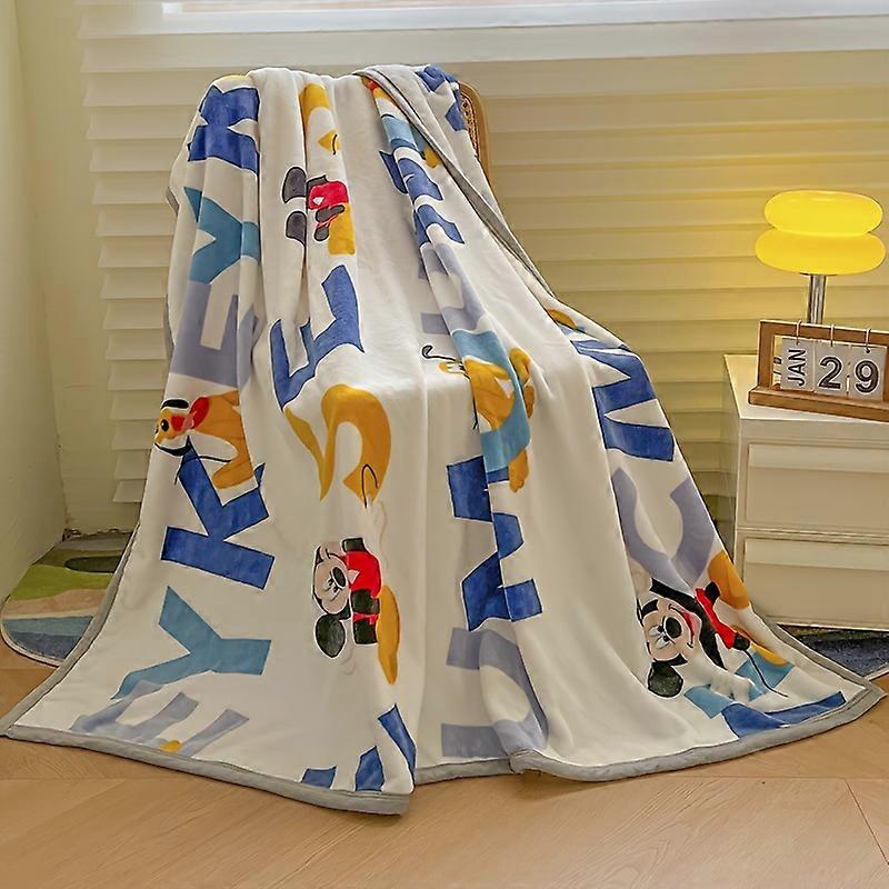 1pc Dog Blanket Bed Mat For Large Dogs, Large Blanket Washable For Couch Protection, Soft Plush Pet Blanket Sleeping Mat