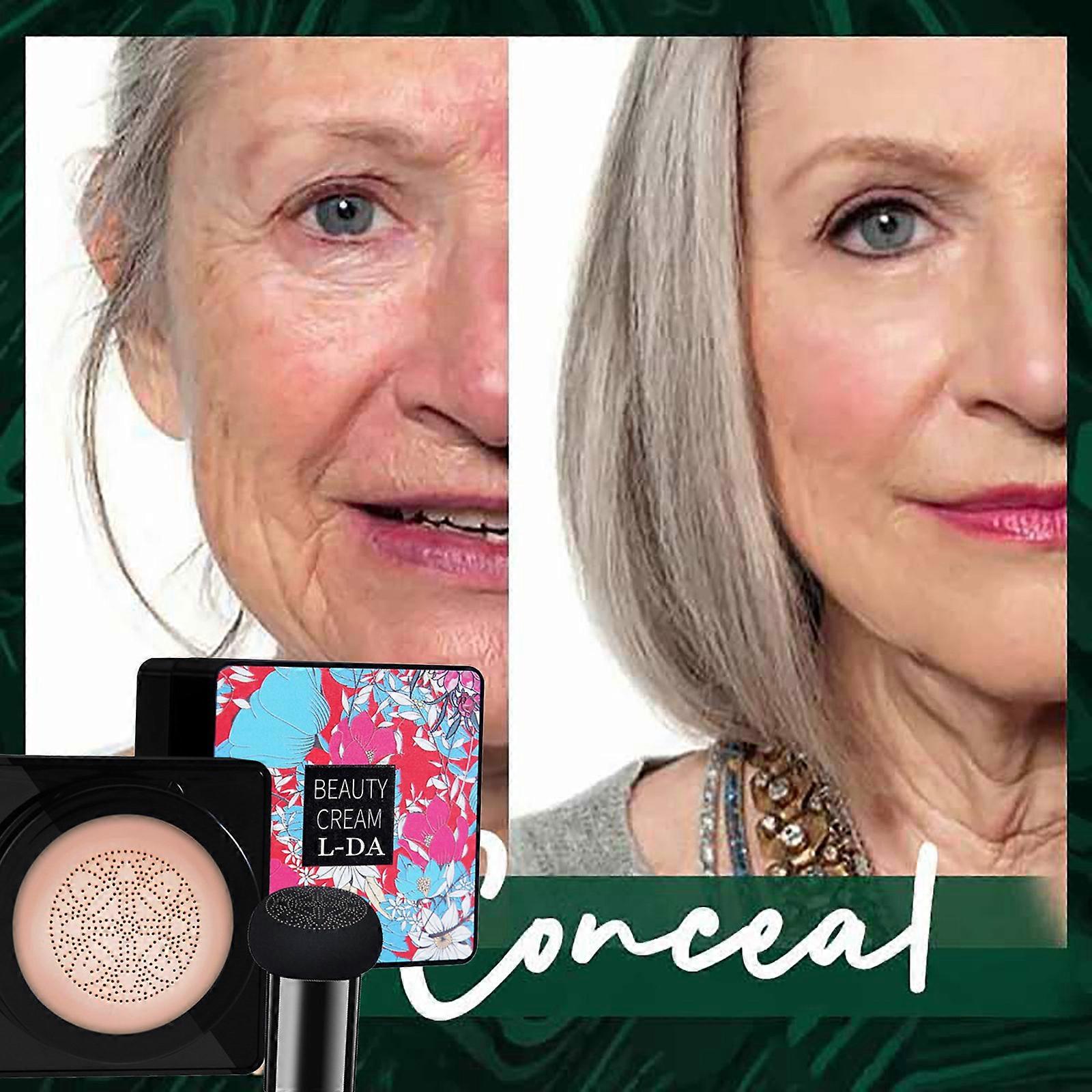 Cushion B.B Cream Brightens Concealer+Mushroom Sponge