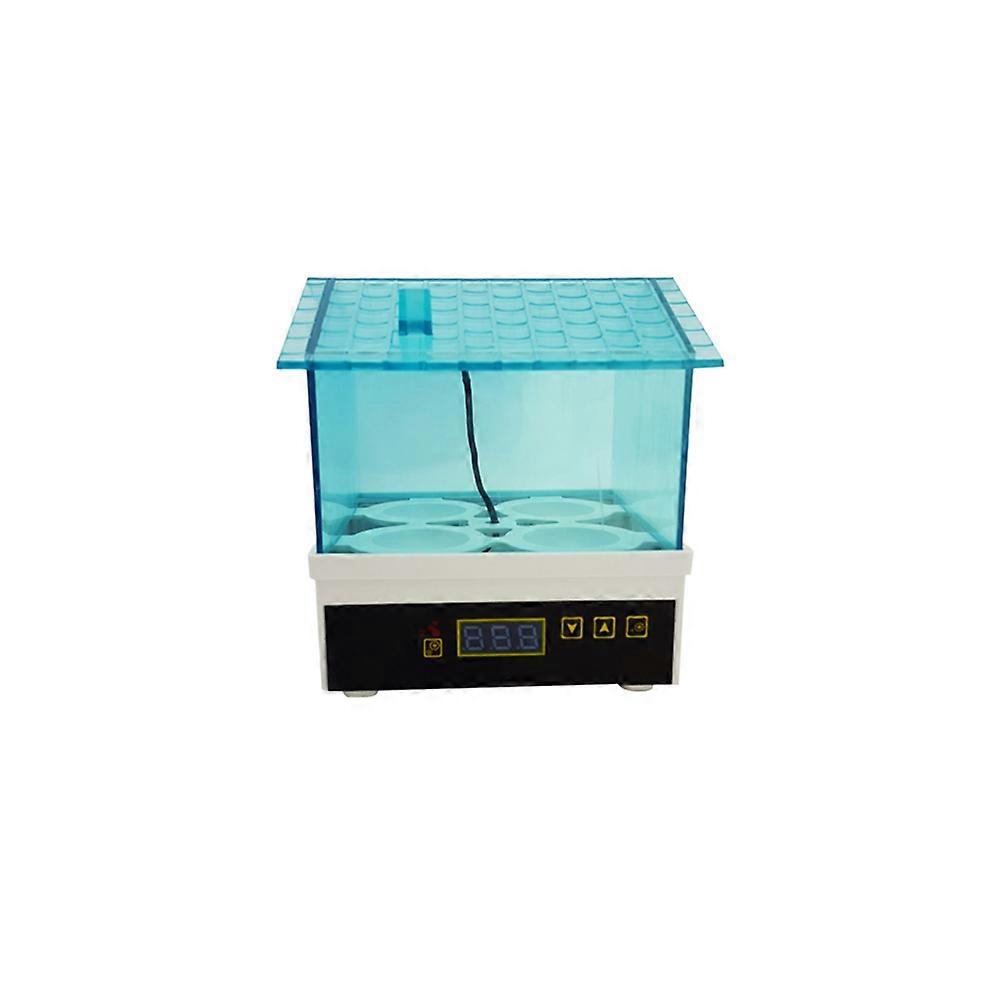 4 Slots Small Size Bird Incubator Home Use 15W Automatic Temperature Control Household Incubator With EU Plug
