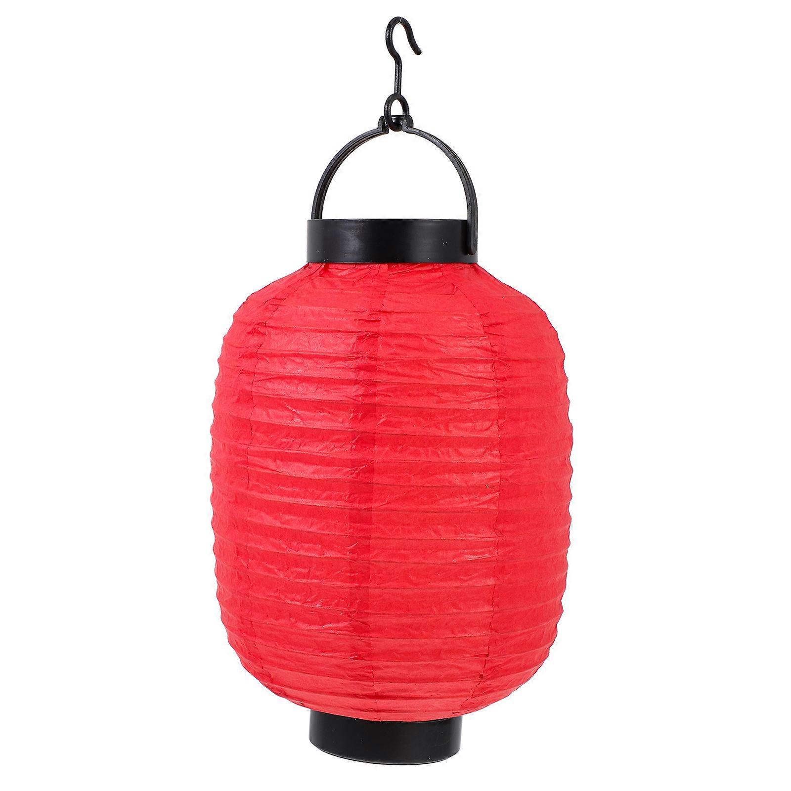 1Pc Japanese Folding Lantern with Light Design for Home Restaurant Decor