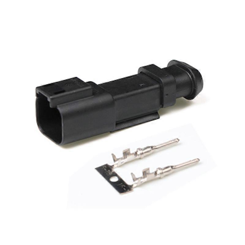 10 Sets Car power connector DT s 2 Pin DT04-2P-E008/DT06-2S-E008 Automobile waterproof wire electrical plug 22-16AWG