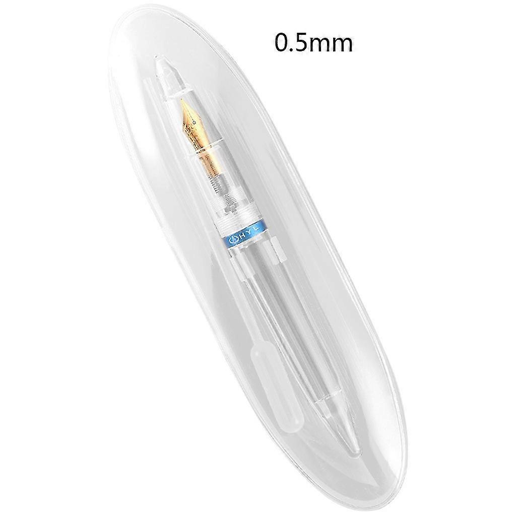Transparent Colorful Fountain Pen Fit For Drawing Sketching Art Illustrations