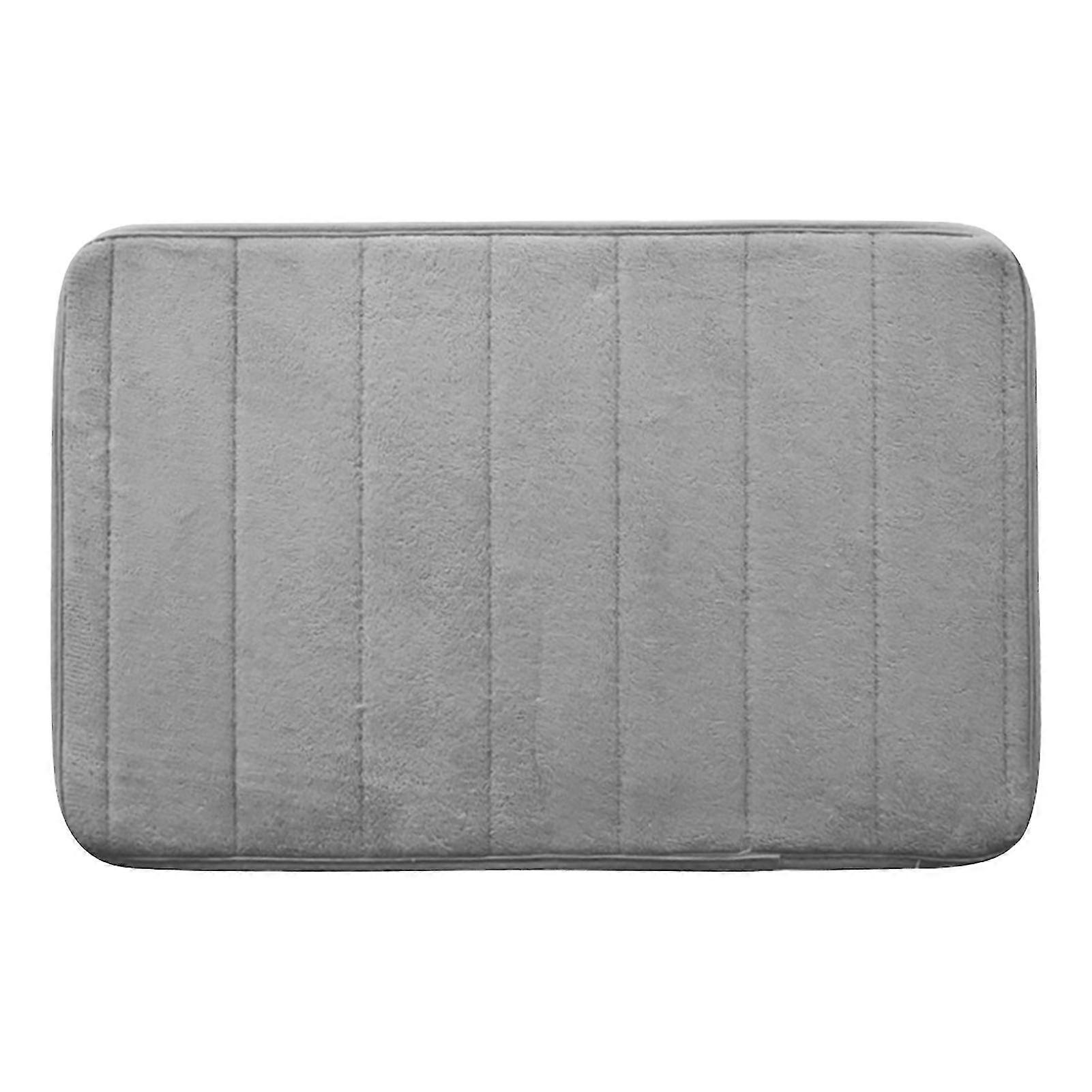 !Non Slip Soft Water Absorbent Practical Bath Mat Memory Foam Multifunctional