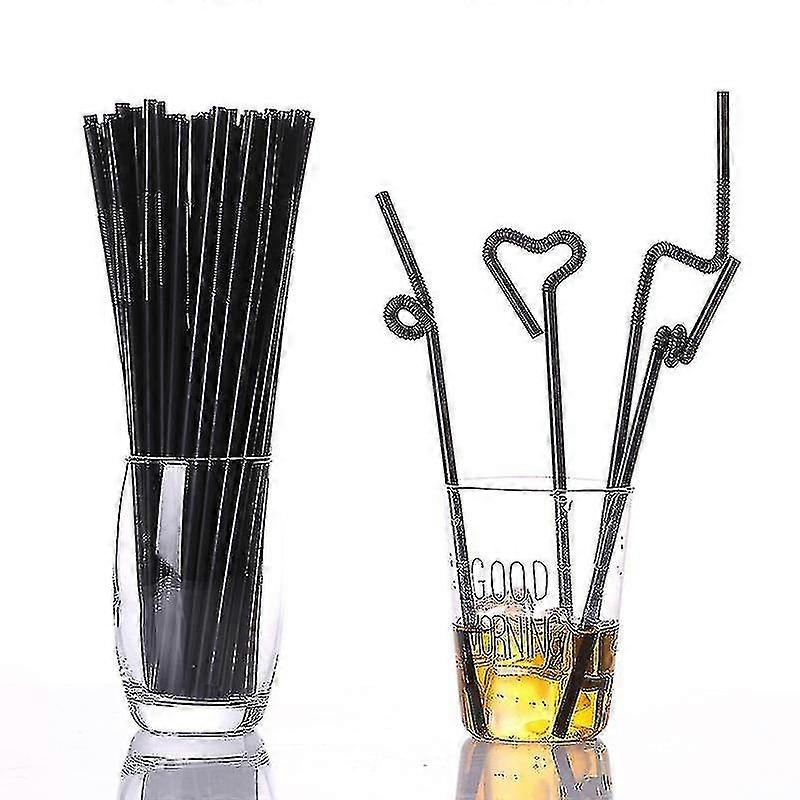 Plastic Disposable Straws For Party/bar/beverage Shop/household Straws(400pcs)
